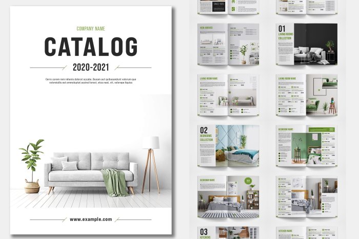 Product Catalog Template (776886) | Brochures | Design Bundles